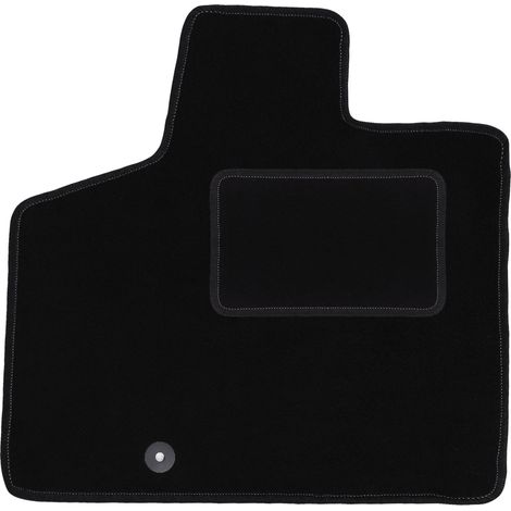 Tapis conducteur noir pour : minifourgonnette Dodge Grand Caravan IV (2008-2016)