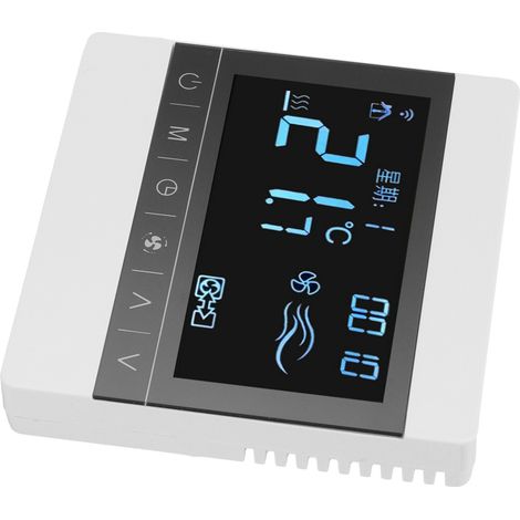 Thermostat-LCD-Bedienfeld für Lüfterkonvektoren, intelligenter Temperaturregler für den Haushalt, 220 V Wechselstrom (1/5)