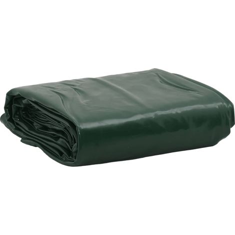 Bâche verte 5x8 m 650 g/m²