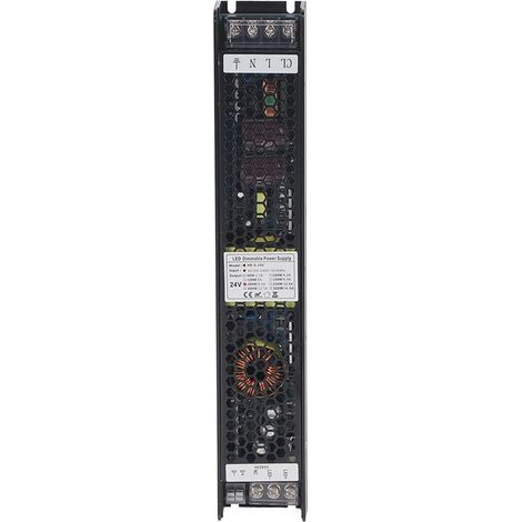 Alimentation électrique à Gradation 200W, Alimentation à intensité Variable LED, Boîtier D'alimentation en Alliage D'aluminium, Interrupteur à LED,Prise en Charge SCR,0-10V,PWM,Dali (24V/8.33A) (1/5)
