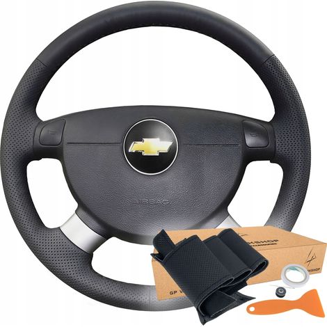 PATRÓN DE ACABADO DE LA CUBIERTA DEL VOLANTE PARA CHEVROLET AVEO LACETTI (1/5)