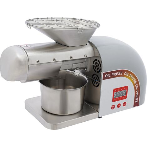 Frantoio elettrico per l'estrazione dell'olio in acciaio inossidabile da 1800 W