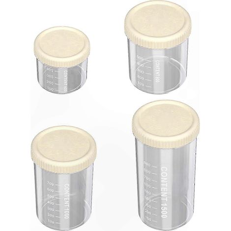 Bocal de rangement alimentaire en plastique rigide, empilable et robuste, multi-tailles pour cuisine organisée, boîte de conservation hermétique en polypropylène résistant, set de récipients pratiques (1/5)