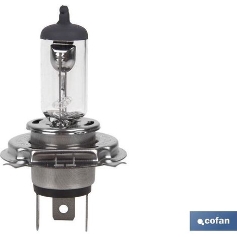 Lampada alogena Cofan h4 (p43t) 12v 60/55w