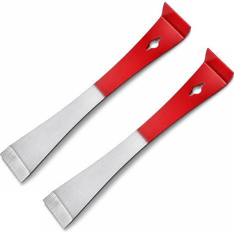Grattoir Levier en Acier Inoxydable 6 en 1 pour Rénovation, Lot de 2 (1/5)