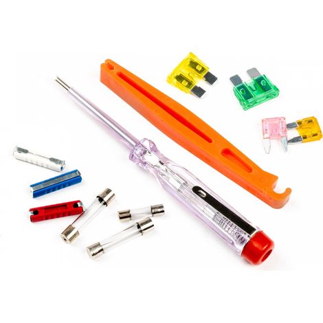 Juego de fusibles + pinza + comprobador amio-03036 (1/3)