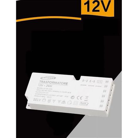 Trade Shop - SCHALTNETZTEIL DC12V 24W 2A 6 AUSGÄNGE 3 EINGÄNGE LED-STREIFENSENSOR QS-24W - (1/5)