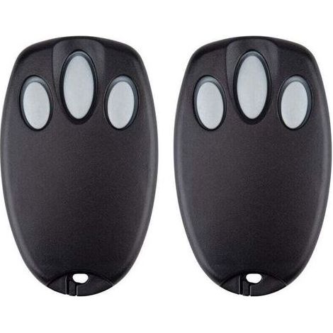 pair Lot de 2 émetteurs de porte de garage portatifs de remplacement pour Chamberlain Liftmaster Motorlift 94335E 84335E ML700 ML500 ML850 Merlin+ C945 C840 Security+ 433,92 MHz (1/4)