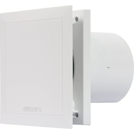 Airflow QT100HT (9041261) Bathroom Fans, 5 W, 240 V, Bianco, 100MM-Humidity (1/3)