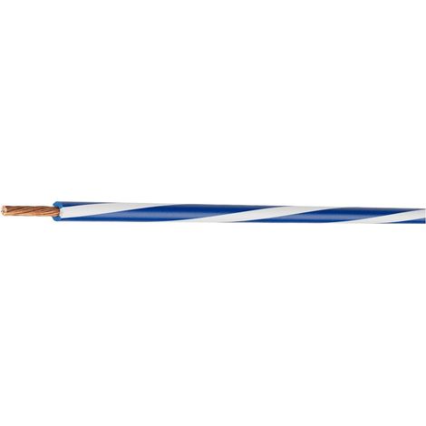 LAPP X05V-K 1X1mm² OGWH (orange/weiß) Einzelader PVC orange/weiß AD 2,8mm VPE 250,0 Meter Nennspannung Uo/U 300V/500V - 1 Stück