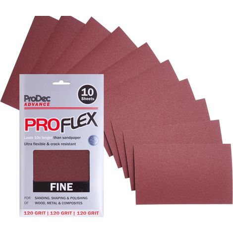 Papier abrasif Advance, 10 feuilles, grain fin Proflex (1/5)