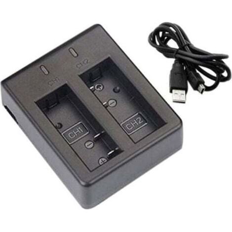 Double chargeur pour Eken H9 H9r et Sjcam Sj4000 Sj 4000 Sj5000 (1/4)