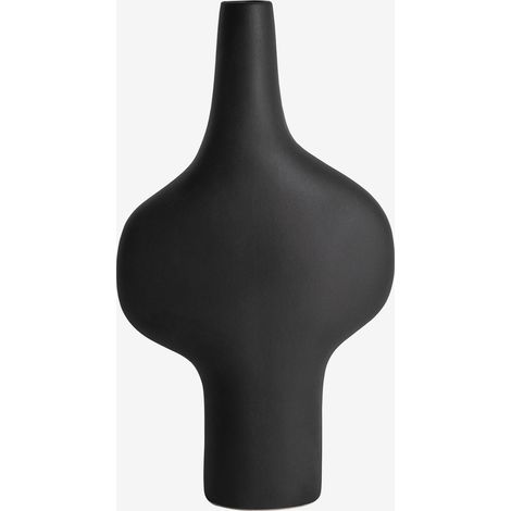 SKLUM Vase aus Keramik Sotres Schwarz (1/5)