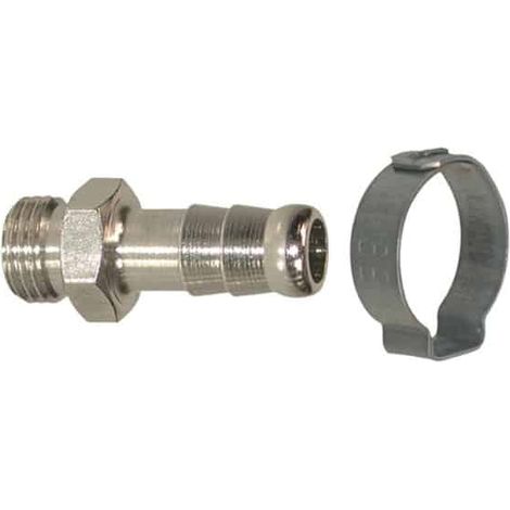 LACME Raccord cannelé pour tuyaux Ø int. 10mm RAC 1230 - 367200 (1/2)