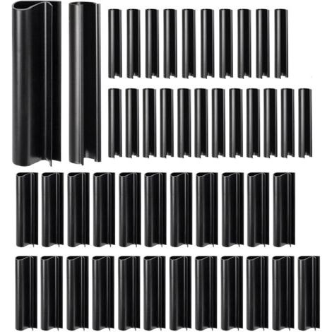 RHG 48 Pièces Clips de Fixation pour Couverture de Piscine Lot de Clips Antivents pour Hiver Accessoires de Protection pour Hors Sol et Cadres Métalliques (1/5)