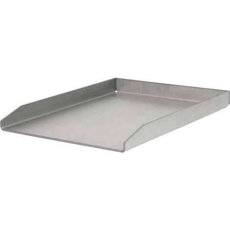 Plaque de grill en acier inoxydable 30 x 40 cm – Épaisseur 4 mm – Compatible avec grils – Répartition uniforme de la chaleur (1/5)