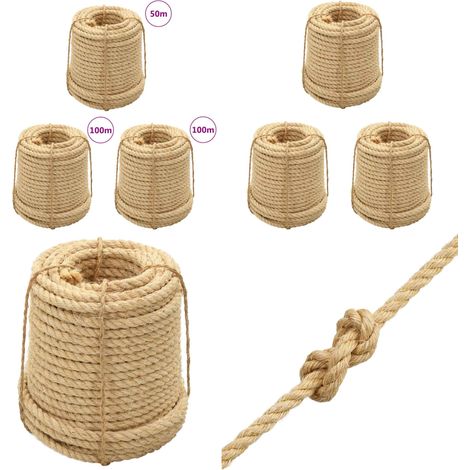 Cordes en sisal 3 pcs 14 mm - Corde Sisal - Corde Naturelle - Corde De Bricolage - Corde De Jardinage - Corde Pour Animaux - Home & Living (1/4)