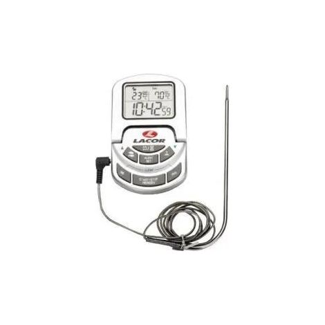 Digitales Thermometer Lacor Sonde Edelstahl 18 cm