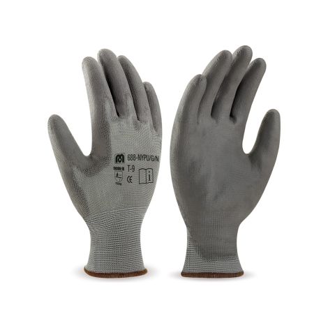 Handschuh marca t-08 Polyester Polyurethan EN388 konform