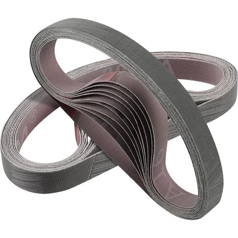 10 Bandes Abrasives 12,5x305mm Grain 1200 Céramique Pour Affûteur Couteaux Outils (1/5)