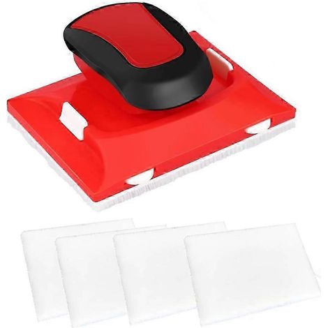Coupe-bordures à peindre avec 4 tampons de rechange, applicateur de peinture, coupe-bordures lavable de bonne qualité WHBYV (1/4)