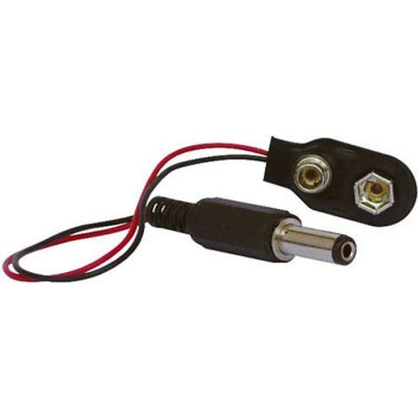 Cavetto alimentazione esterna 9 volt 07430310 per cassaforti digit 82610-650-651