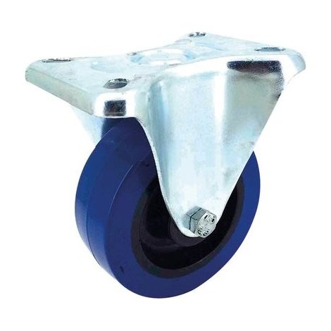 Roulette Fixe D125 Charge Lourde, Fixation Stable - Caujolle (1/3)