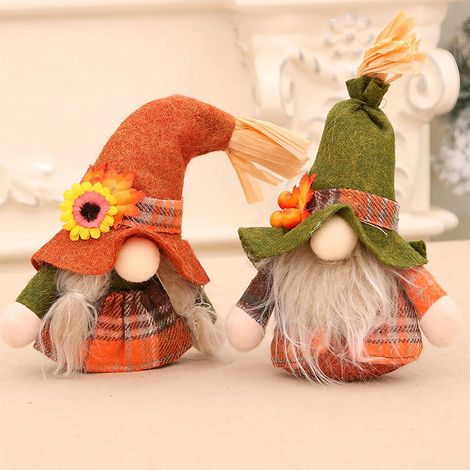 2pcs Faceless Gnomes Holiday Home Decoration (1/5)