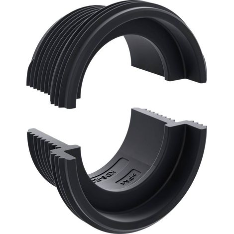 CONTA-CLIP KDS-RGA M20 BK Adattatori per filettatura e bloccaggio Spessore piastra (max.) 7 mm Poliammide 6.6 Nero 5 (1/2)