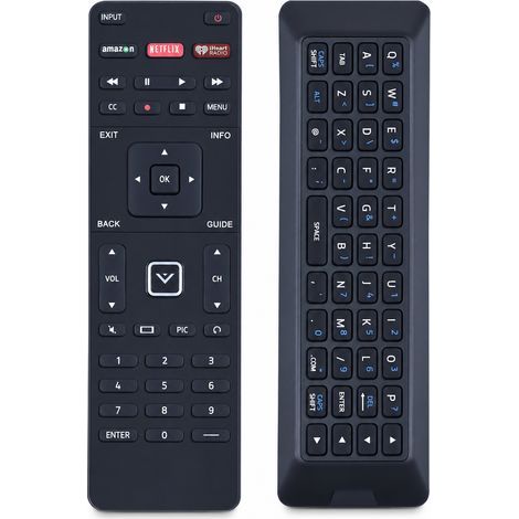 Telecomando TV di ricambio compatibile con VIZIO XRT500/XRT-500, pulsanti a doppia faccia, senza configurazione (1/5)