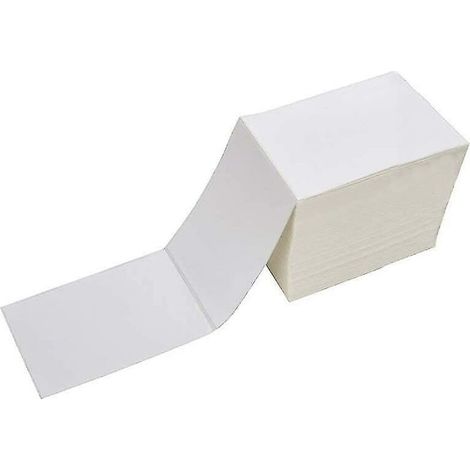Thermal Shipping Label 500 Labels/stack Permanent Adhesive White Mailing Label (1/5)