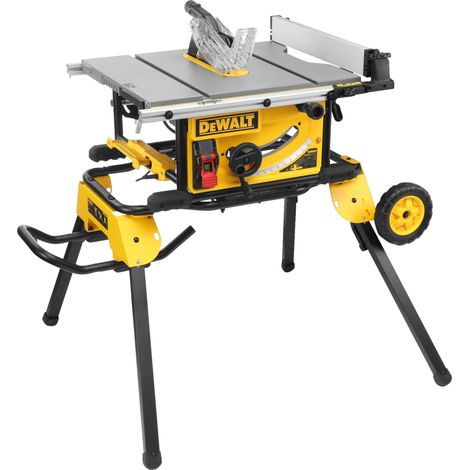 DeWalt DWE7492SET Sierra eléctrica estacionaria amarilla 2000W