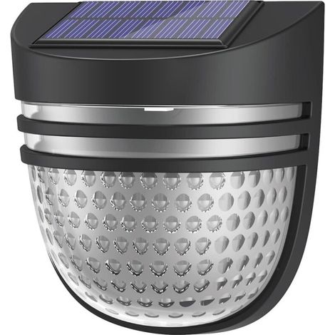 Lumiere solaire LED exterieur 2 Modes IP65 étanches Lampes solaires murales décoratives pour clôture/cour/garage/ porche/allée (1/4)