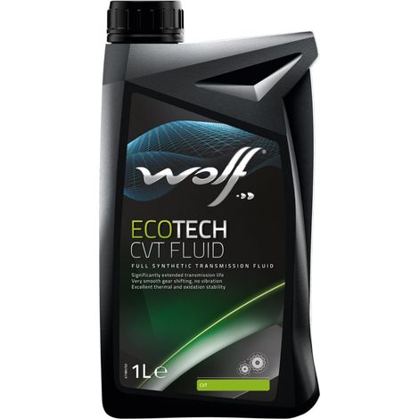 WOLF - Huile de boîte automatique ECOTECH CVT-ATF FLUID - Bidon de 1 litre - 1053521