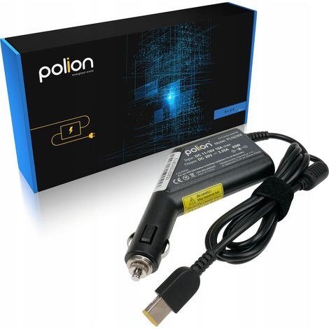 LENOVO 65W 20V 3,25A Kfz-Laptop-Adapter mit Slim-Tip-Stecker