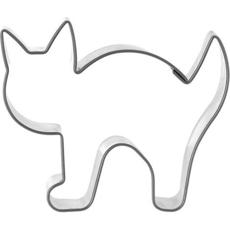 Ausstechform Katze aus Stahl 6,5 cm