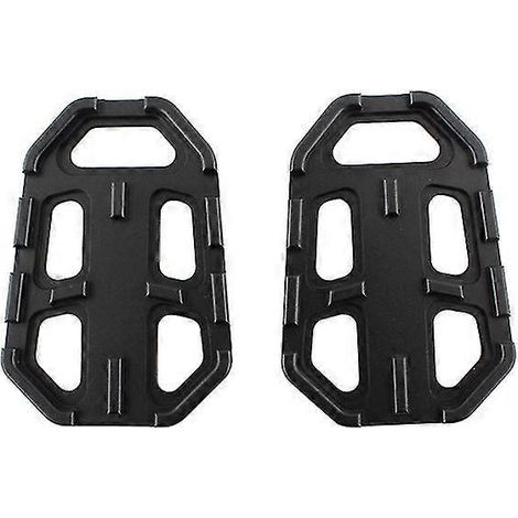 CNC-gefräste, breite Fußrasten für BMW F750GS, F850GS, G310GS, R1200GS, S1000XR, R NineT Scrambler, R NineT Urban/GS – Schwarz