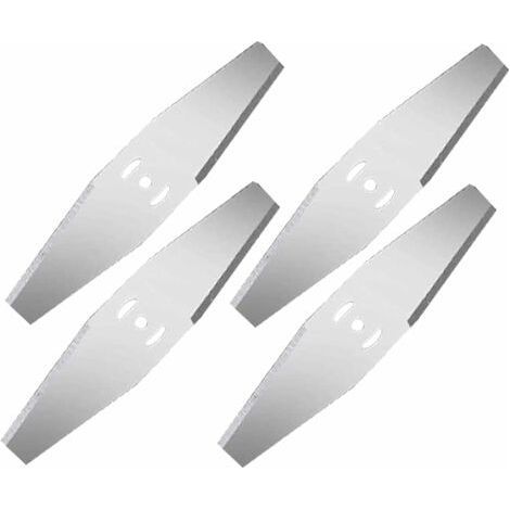 Remplacement des Têtes de Lame de Coupe-Herbe Tondeuse à Gazon Lames de Débroussailleuse Têtes de Lame De Désherbant(Blade x 4) (1/4)