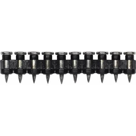 1000 clous charges pour cloueur Shooter60 et Pulsa400 2,6 x 30 mm + 1 cartouche de gaz - FGCL30 - Index