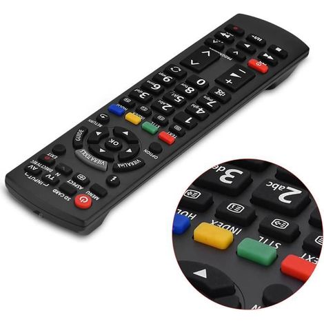 Télécommande universelle ZERODIS pour Panasonic N2QAYB000487 HB015 (1/4)