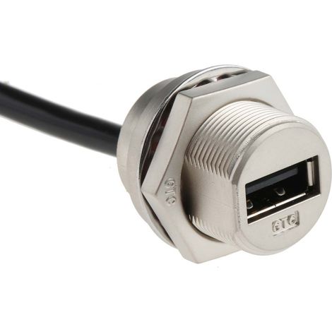 Rallonge USB 2.0 RS PRO - 225.5mm ( Prix pour 1 ) (1/3)