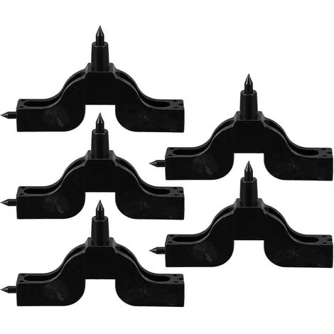 Kit de 15 perforatrices noires pour tuyaux d'arrosage goutte à goutte (1/5)