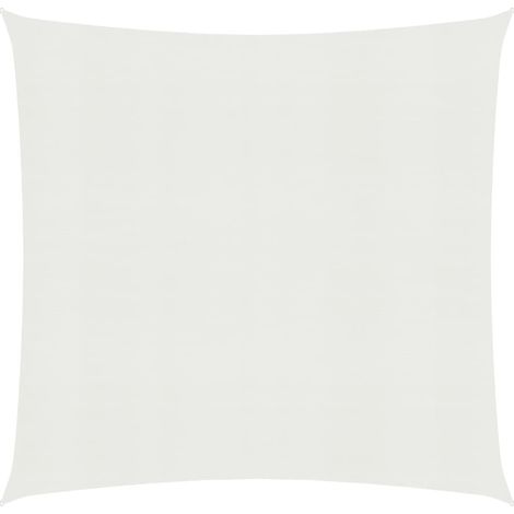 Vela in tessuto per ombrellone 160 g/m² HDPE 4,5 x 4,5 m bianco 020009023