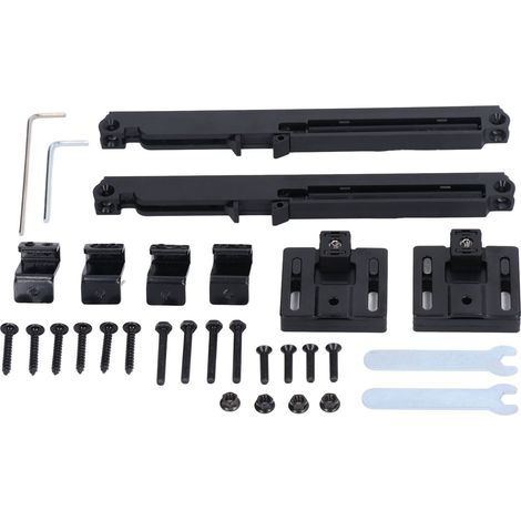Complete set of spring dampers for doors, accessories for the soft closing mechanism, suitable for load capacities from 18 to 36 kg.