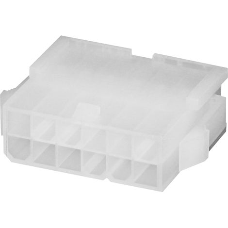 BeMatik - Conector Alimentación MOLEX 0039012121 2x06-Pin (Carcasa Hembra)