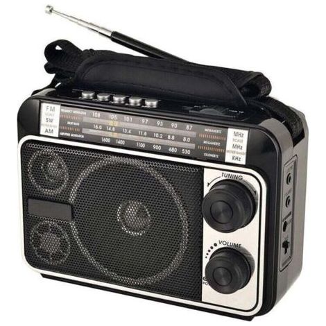 AM/FM/SW1/SW2 Radio à transistor Radio AC ou fonctionnant sur batterie avec la meilleure réception Grand haut-parleur,de DEBUNS