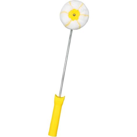 1 Rouleau d'angle, tête pivotante 360°, mousse haute densité, pour bords et plinthes (1/5)