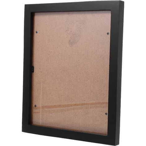 Cadre photo mural en bois massif 2 x 232 cm style simple idéal pour la décoration intérieure. Lot de 1. (1/3)