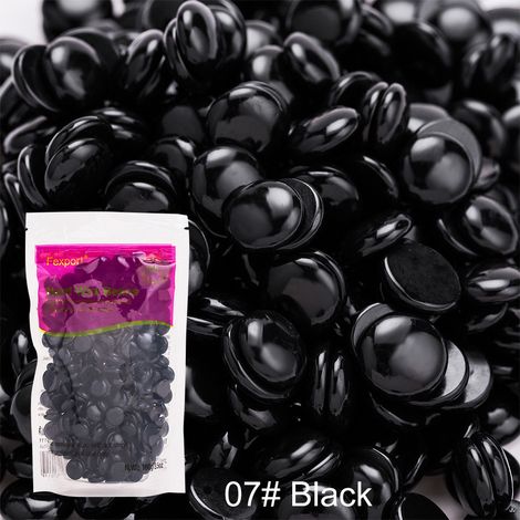 Grains de cire pour l'épilation des bras, du corps et du maillot (thé noir) (1/5)
