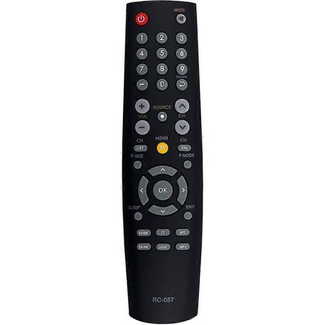 Télécommande pour éclairage LED compatible avec RC-057 TFTV4028 (1/5)